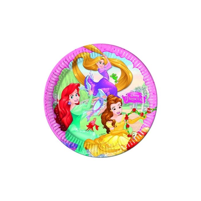 Piatti Principesse Disney 20 cm 8 pz