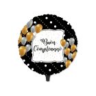 PALLONCINO MYLAR BUON COMPLEANNO PRESTIGE