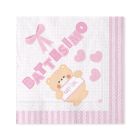 TOVAGLIOLI BATTESIMO TEDDY ROSA PZ. 20