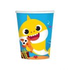 Carta & Company Tutto per il Party |  BICCHIERE BABY SQUALO BABY SHARK PZ. 8