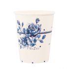 Carta & Company Tutto per il Party | BICCHIERE ENGLISH ROSE PZ. 8
