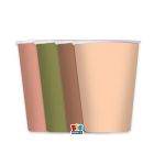 CARTA & COMPANY TUTTO PER IL PARTY | BICCHIERI MIX WAVY BOHO PZ. 8