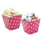 CONTENITORE DI CARTA SWEETY BOX POIS FUCSIA 6 PZ 