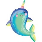 PALLONCINO SUPERSHAPE MYLAR BALENA FELICE PZ.1