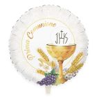 PALLONCINO SANTA COMUNIONE MYLAR 