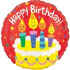 PALLONCINO MYLAR TORTA DI COMPLEANNO PZ.1