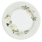 Carta & Company Tutto per il Party |  PIATTI G. FLORAL WHITE PZ. 8