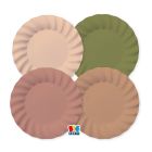 CARTA & COMPANY TUTTO PER IL PARTY | PIATTI MIX WAVY BOHO PZ. 8
