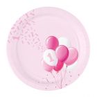 Carta & Company Tutto per il Party | PIATTI PRIMO COMPLEANNO BIMBA PZ. 8