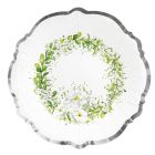 Carta & Company Tutto per il Party |  PIATTO G. WEDDING IN GREEN LIBERTY