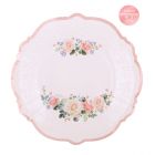 Carta & Company Tutto per il Party | PIATTO P. WEDDING IN ROSE LIBERTY