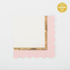 TOVAGLIOLI ORO E ROSA BABY CHIC
