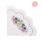 Carta & Company Tutto per il Party | TOVAGLIOLO SMERLATO WEDDING IN ROSE 16PZ
