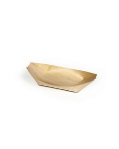 BARCHETTA IN FOGLIA DI BAMBOO' 11.5×6.5 CM 50 PZ.