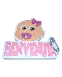 POLISTIROLO BENVENUTA BAMBINA 
