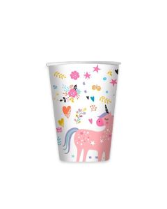 Carta & Company Tutto per il Party |  BICCHIERI UNICORN PZ. 8