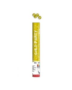 CANNON SPARACORIANDOLI MONOCOLORE ORO METAL PZ. 1