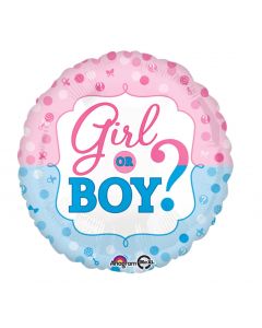 Carta & Company Tutto per il Party  PALLONCINO MYLAR GIRL OR BOY