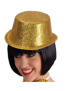 CILINDRO CON GLITTER ORO