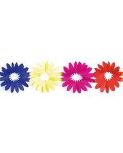 FESTONE IN CARTA CON DECORAZIONE FIORE