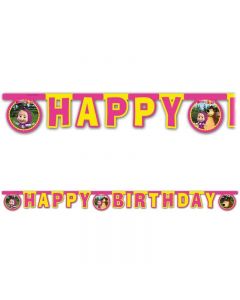 FESTONE MASHA E ORSO HAPPY BIRTHDAY
