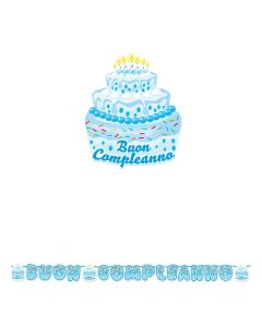 FESTONE SCRITTA MAXI BUON COMPLEANNO