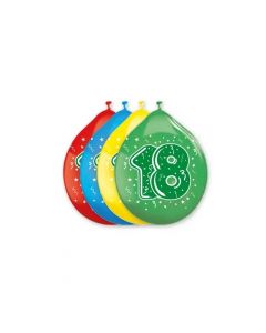 PALLONCINI 12" 18 ANNI PZ. 25
