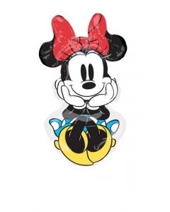 PALLONCINO MINNIE ROCK THE DOTS SUPERSHAPE MYLAR PZ. 1