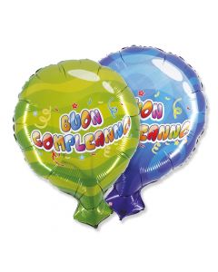 PALLONCINO MYLAR BUON COMPLEANNO BALLON