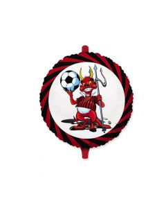 PALLONCINO MYLAR DIBLOTTO ROSSONERO