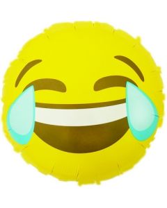 PALLONCINO MYLAR EMOJI LACRIME DA RIDERE