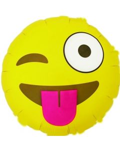 PALLONCINO MYLAR EMOJI OCCHIOLINO
