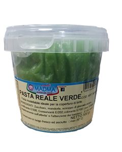 PASTA REALE DI MANDORLE VERDE 500 G MADMA