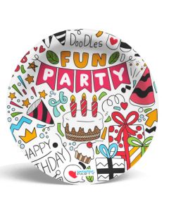 Carta & Company Tutto per il Party | PIATTI FUN PARTY PZ. 6