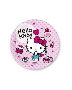 PIATTI HELLO KITTY FASHION PZ. 8 