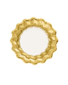 PIATTI M. LIBERTY BIANCO BORDO ORO PZ. 8