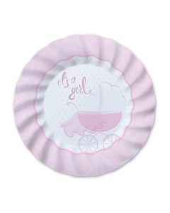 Carta & Company Tutto per il Party |  PIATTI P. IT'S A GIRL PZ. 8
