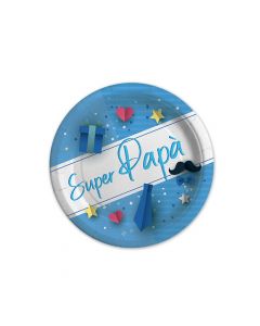 Carta & Company | PIATTI AUGURI PAPÀ PZ. 6