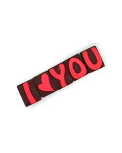Carta & Company Tutto per il Party | SCRITTA I LOVE YOU LETTERE DI CIOCCOLATO