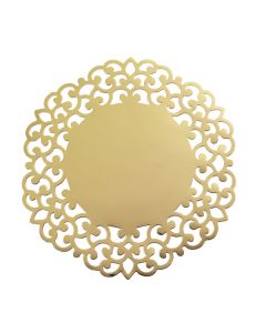 Carta & Company Tutto per il Party |  SOTTOPIATTI ORO LINEA BAROQUE PZ.4
