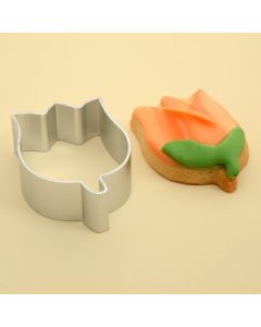 STAMPO TAGLIAPASTA METALLO FIORE TULIPANO